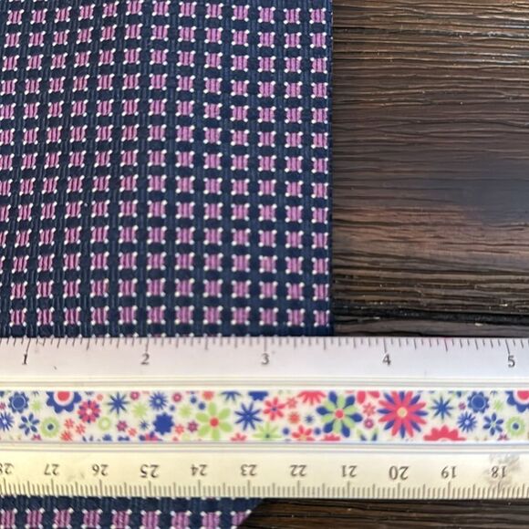 Nordstrom Black/Pink pattern Silk Tie - Picture 2 of 4